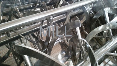 comprar 100-1000 misturador horizontal do misturador da fita da pá da máquina de mistura do pó do kg/h online manufacture