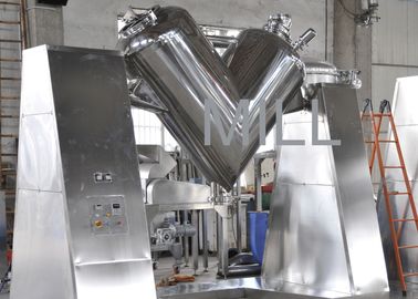 comprar O alimento de aço inoxidável tempera a máquina do misturador de V, estábulo do misturador do pó da forma de V online manufacture