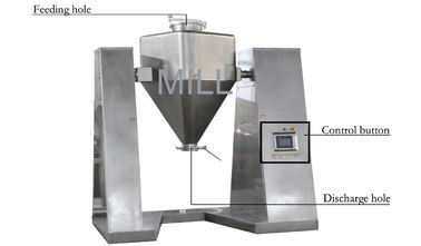comprar Máquina de mistura quadrada de aço inoxidável da fita do cone, misturador de alta velocidade industrial online manufacture