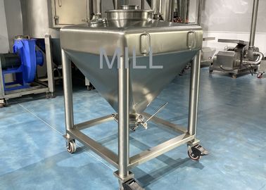 comprar Recipiente cúbico do tanque do tanque do totalizador do pó do vácuo de aço inoxidável IBC/IBC para o transporte online manufacture