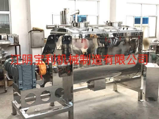 304 Stainless Steel Ribbon Spice Mixing Machine 300L Capacity
