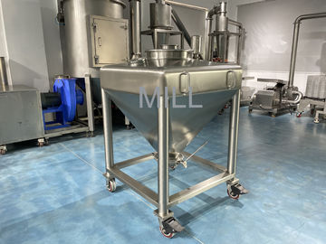 Transporte farmacêutico do vácuo de Pharma Bacuum para o misturador do escaninho de Ibc do pó