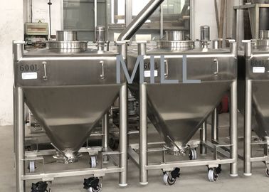 IBC Bin Intermediate Product Container Transportador a granel intermediário a vácuo