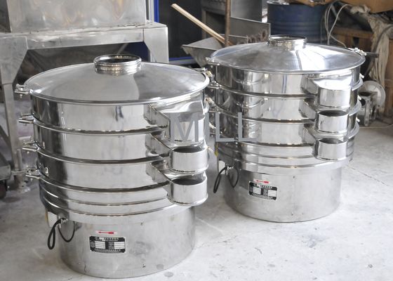 Pó da farinha de 200 malhas que peneira a máquina da peneira do Vibro 2000kg/h de aço inoxidável
