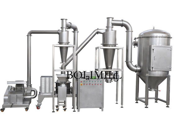 Triturador de Machine With Coarse do moedor do pó de Herb Leaf 2000kg/h