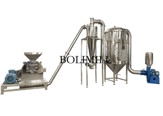 A mandioca seca 1400rpm 100kg/H pulveriza muito bem a máquina de moedura
